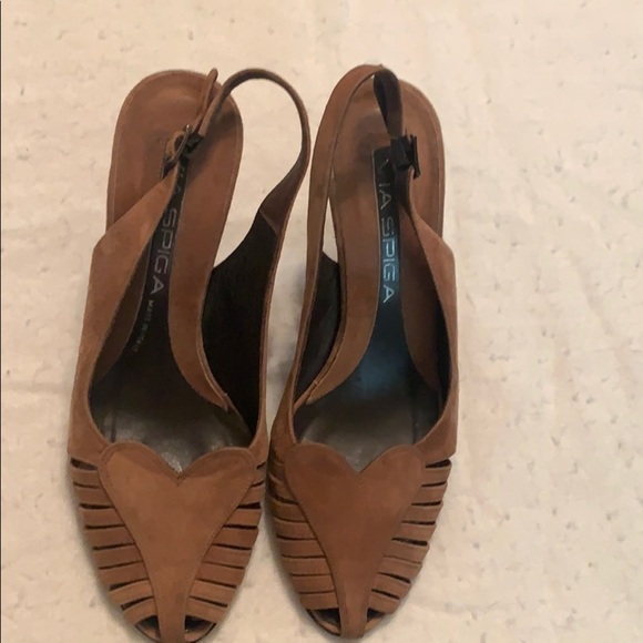 Via Spiga Suede heel - Picture 1 of 5